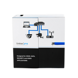 Bobina Cable Cat6+ 305m 23AWG 100% Cobre Azul UL ETL Interior | LINKEDPRO PRO-CAT-6-PLUS - SILYMX