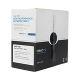 Bobina de cable Cat6+ CMR CALIBRE 23 ALTO RENDIMIENTO ETL UL color azul super flexible Uso interior de 305 metros PRO-CAT6-R
