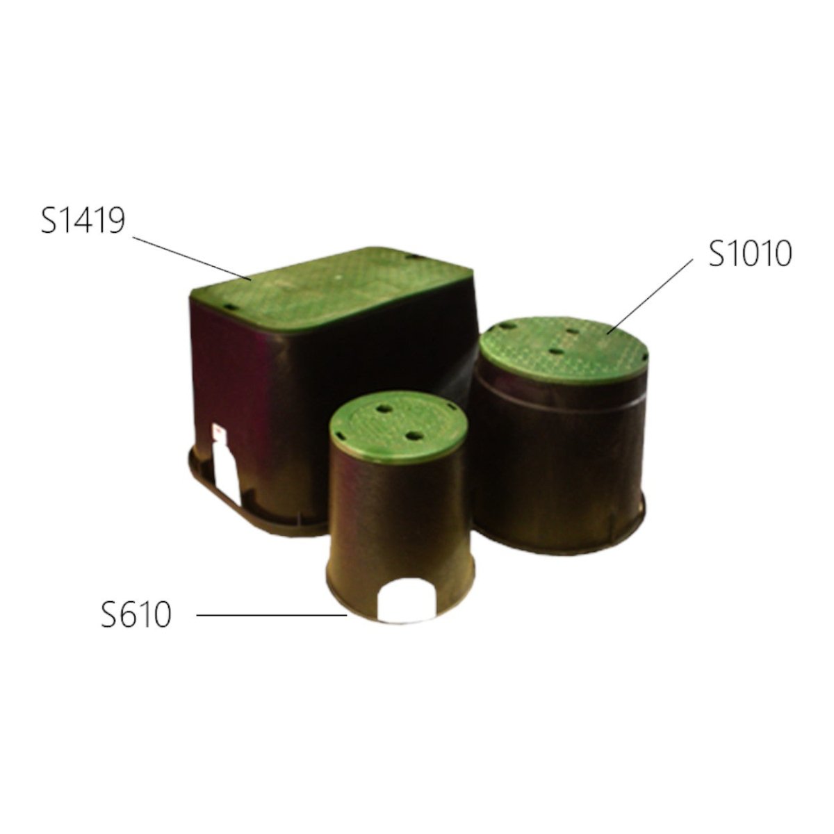 Registro Para Tierra Fisica De Alto Desempeño 24 X 27 X 32 Cms. S-1010 - SILYMX