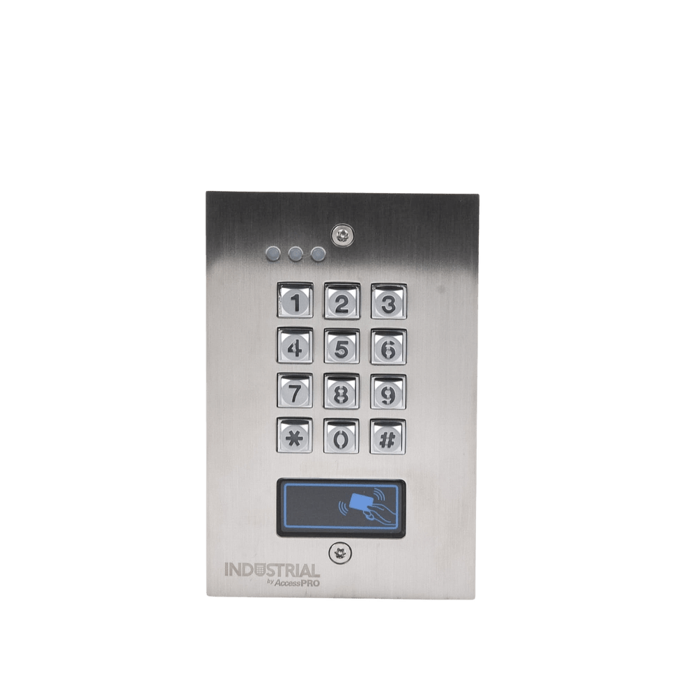 Teclado industrial empotrable antivandalico para accesos 1200 usuarios - SILYMX