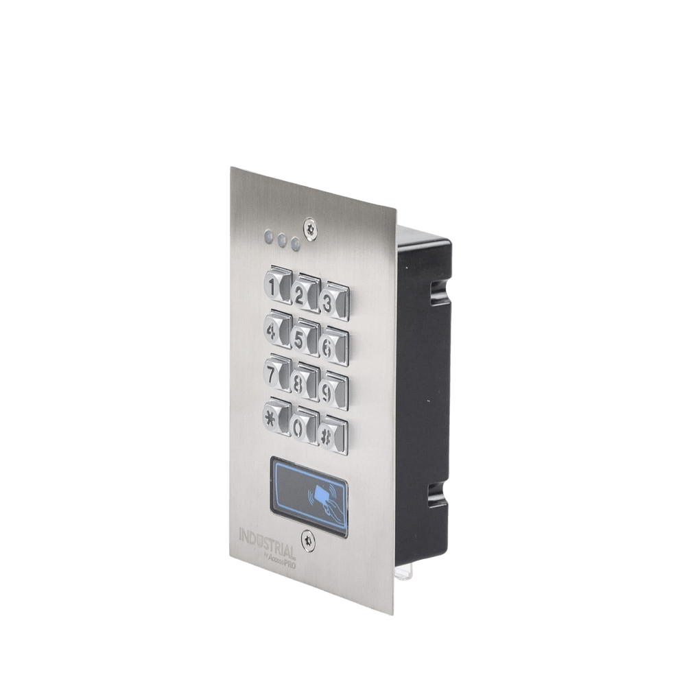 Teclado industrial empotrable antivandalico para accesos 1200 usuarios - SILYMX