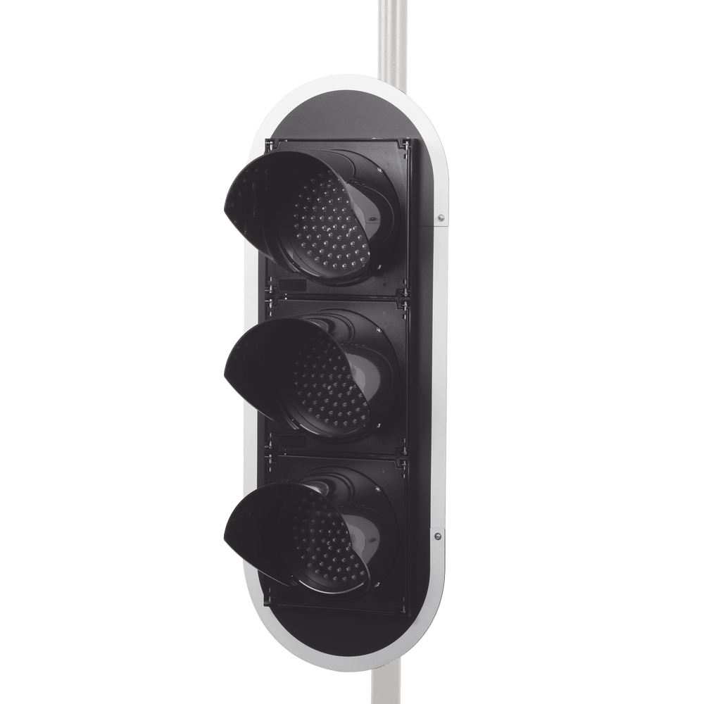 Semáforo Señalización Rojo, Verde y Amarillo Diametro 200mm LED 110vca PRO-LIGHT-LEDT - SILYMX