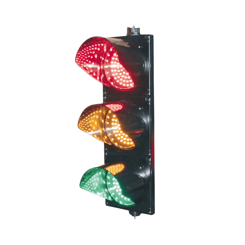 Semáforo Señalización Rojo, Verde y Amarillo Diametro 200mm LED 110vca PRO-LIGHT-LEDT - SILYMX