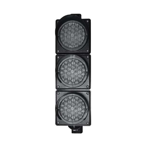 Semáforo Señalización Rojo, Verde y Amarillo Diametro 100mm LED 110vca PRO-LIGHT-LEDT10 - SILYMX