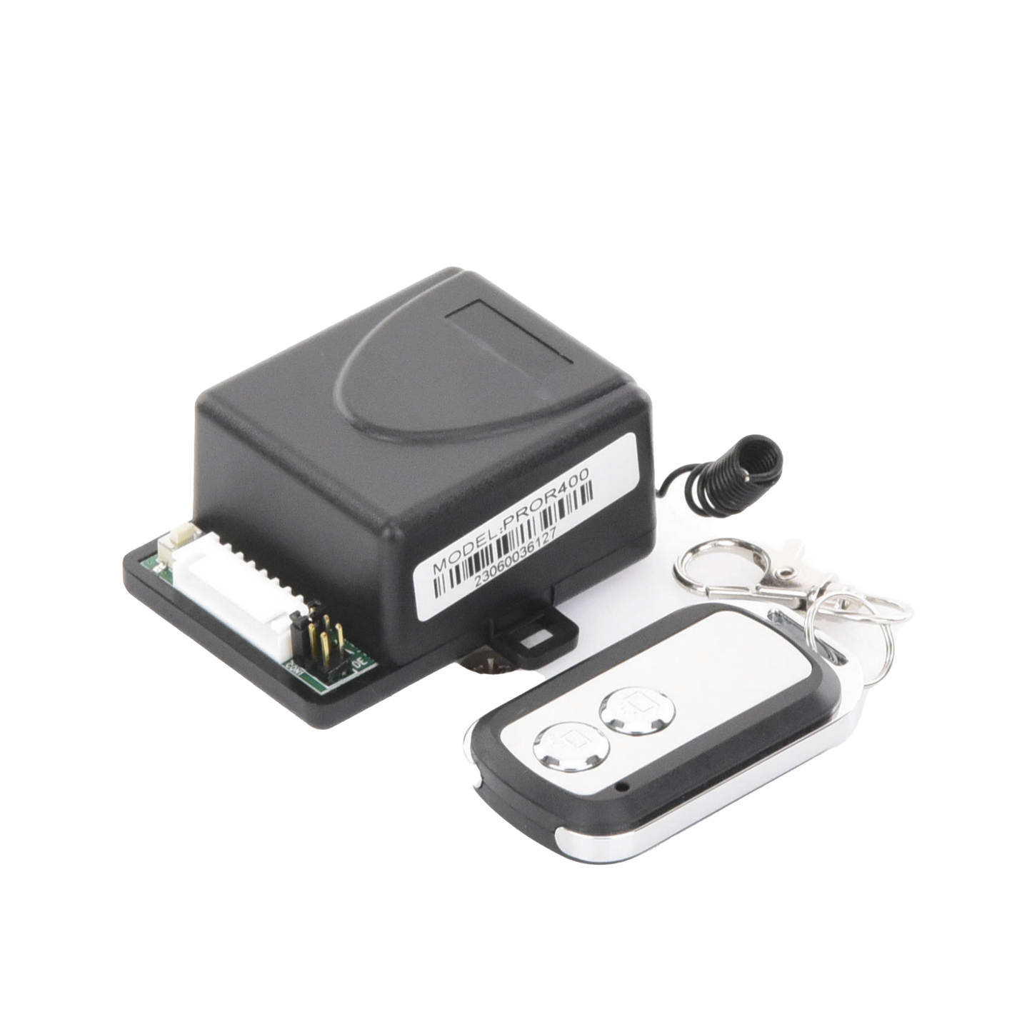 Receptor Inalámbrico ACCESSPRO PROR400 con 2 Relevadores y Control Remoto – Alcance 50 m