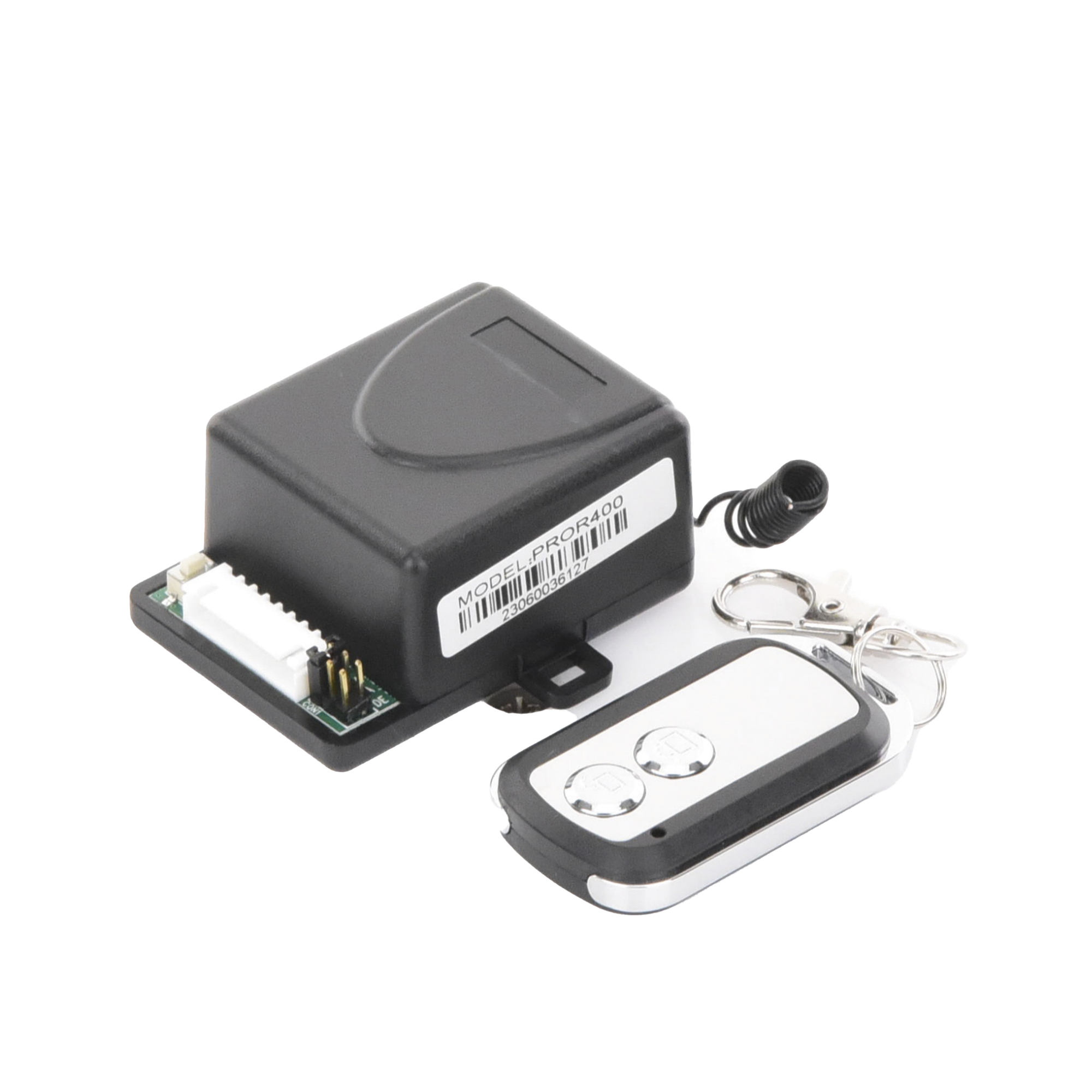 Receptor Inalámbrico ACCESSPRO PROR400 con 2 Relevadores y Control Remoto – Alcance 50 m