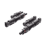 Conector MC-4 Doble para Módulos Fotovoltaicos PROSECB-02 - SILYMX