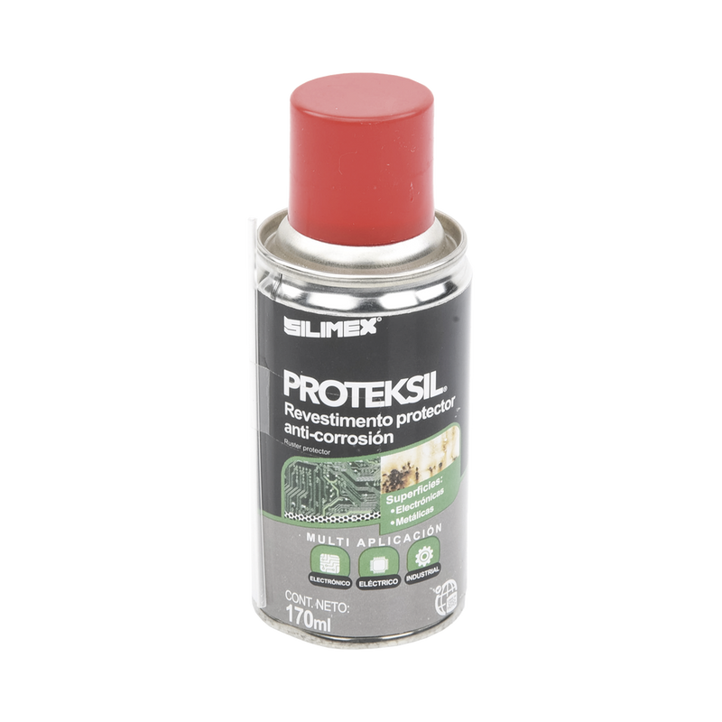 Revestimiento protector anti-corrosión en aerosol, para ambientes altamente húmedos, 170 ml. - SILYMX