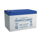Batería 12V 12AH Para Respaldo AGM/VRLA 5 Años Vida Útil Terminales F2 Reconocida UL POWER SONIC PS-12120-F2 - SILYMX