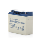 Batería POWER SONIC Ácido de Plomo Sellada Recargable 12V 18AH 5 Años Vida Útil Terminales tipo NB2 Reconocida UL Propósitos Generales PS-12180-NB2 - SILYMX