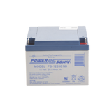 Batería 12V 26AH Para Respaldo AGM/VRLA 5 Años Vida Útil Terminales NB Reconocida UL POWER SONIC PS-12260-NB - SILYMX