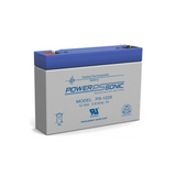 Batería 12V 2.8AH Para Respaldo AGM/VRLA 5 Años Vida Útil Terminales F1 Reconocida UL POWER SONIC PS-1228 - SILYMX