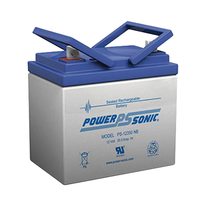 Batería 12V 33AH Para Respaldo AGM/VRLA 5 Años Vida Útil Terminales NB Reconocida UL POWER SONIC PS-12330-NB