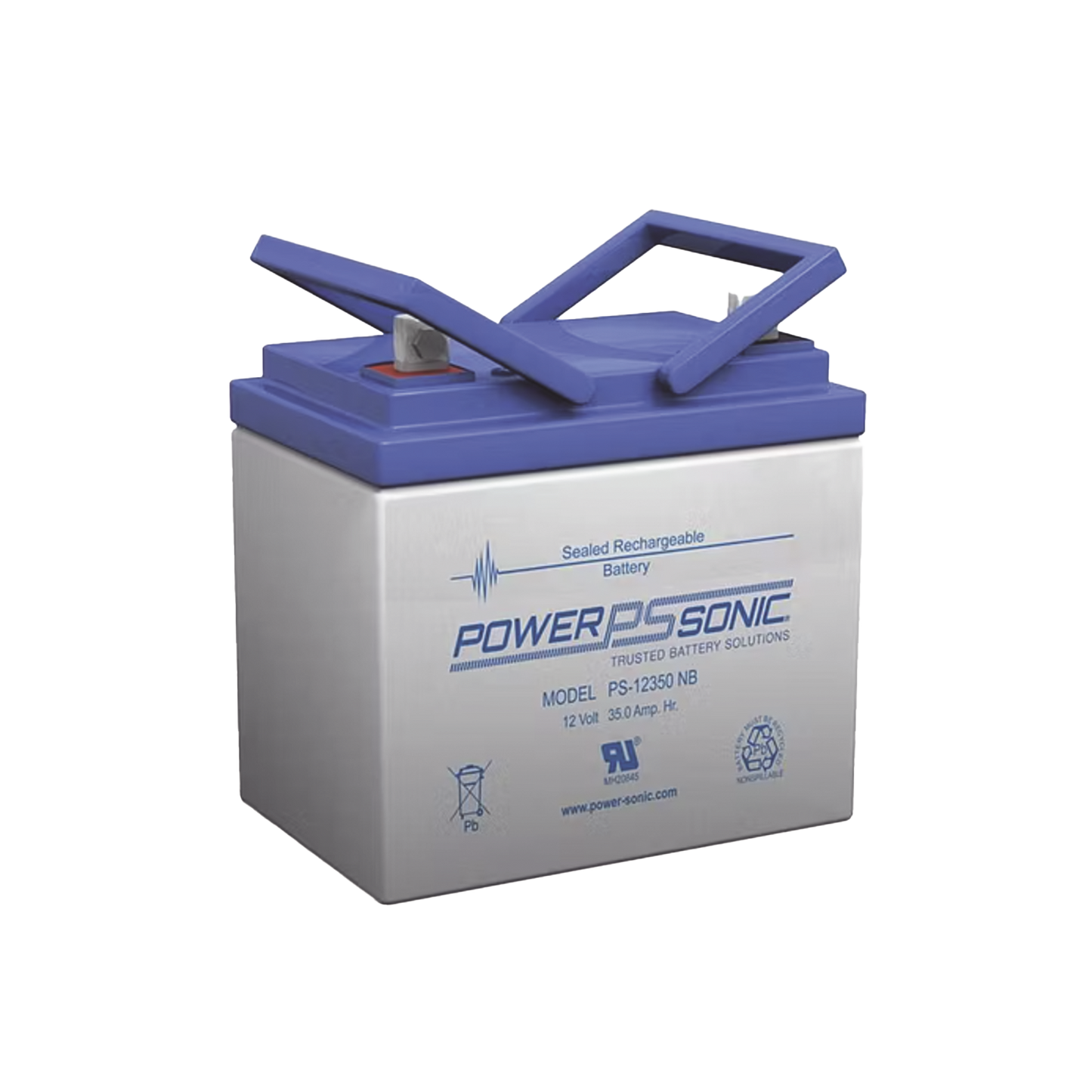 Batería 12V, 35AH, Para Respaldo, Tecnologías AGM/VRLA, 5 Años Vida Útil, Terminales NB3, Reconocida UL   