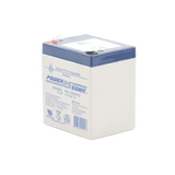 Batería POWER SONIC 12V 5AH Para Respaldo Tecnologías AGM/VRLA 5 Años Vida Útil Terminales F2 Reconocida UL PS-1250-F2 - SILYMX