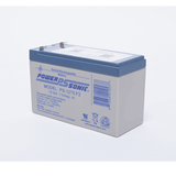Batería de Respaldo POWER SONIC UL de 12V 7AH Terminales Tipo F2 PS-1270-F2 - SILYMX