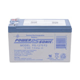 Batería de Respaldo POWER SONIC UL de 12V 7AH Terminales Tipo F2 PS-1270-F2 - SILYMX