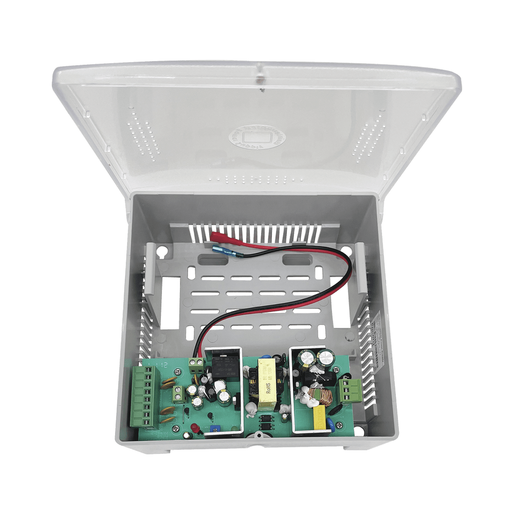 Fuente de Alimentación con Gabinete de 4 Salidas de 11 - 15 Vcc 5 Amper PS12DC4PBK - SILYMX