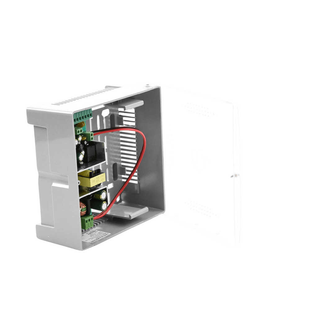 Fuente de Alimentación con Gabinete de 4 Salidas de 11 - 15 Vcc 5 Amper PS12DC4PBK - SILYMX