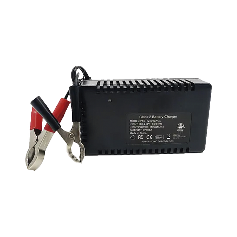 Cargador Para Baterías De 12V 20 a 60AH Selladas De Plomo Acido Tecnología SLA/VRLA Serie ACX PSC-126000ACX - SILYMX
