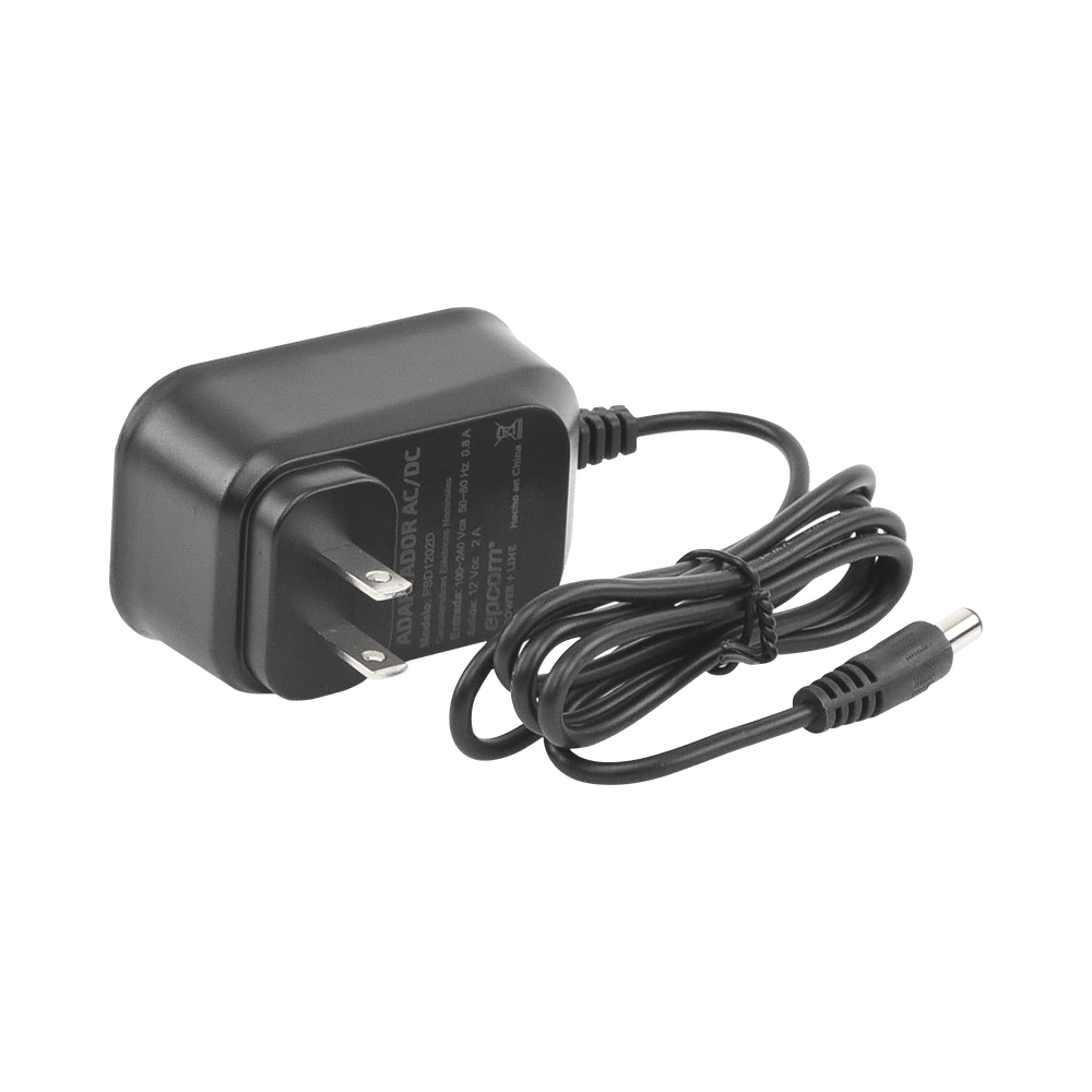 Adaptador de Pared Fuente de 12 Vcc Regulada 2 Amp Voltaje de Entrada de 100 - 240 VCA PSD1202D - SILYMX