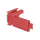 Dispositivo de Bloqueo LOTO para Válvulas de Bola Color Rojo PANDUIT PSL-BV1 - SILYMX