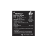 Inversor de corriente SAMLEX Onda Pura Montaje en rack 1U 1200W 24 VCD- 120 VCA 50/60 Hz PSR-1200-24 - SILYMX