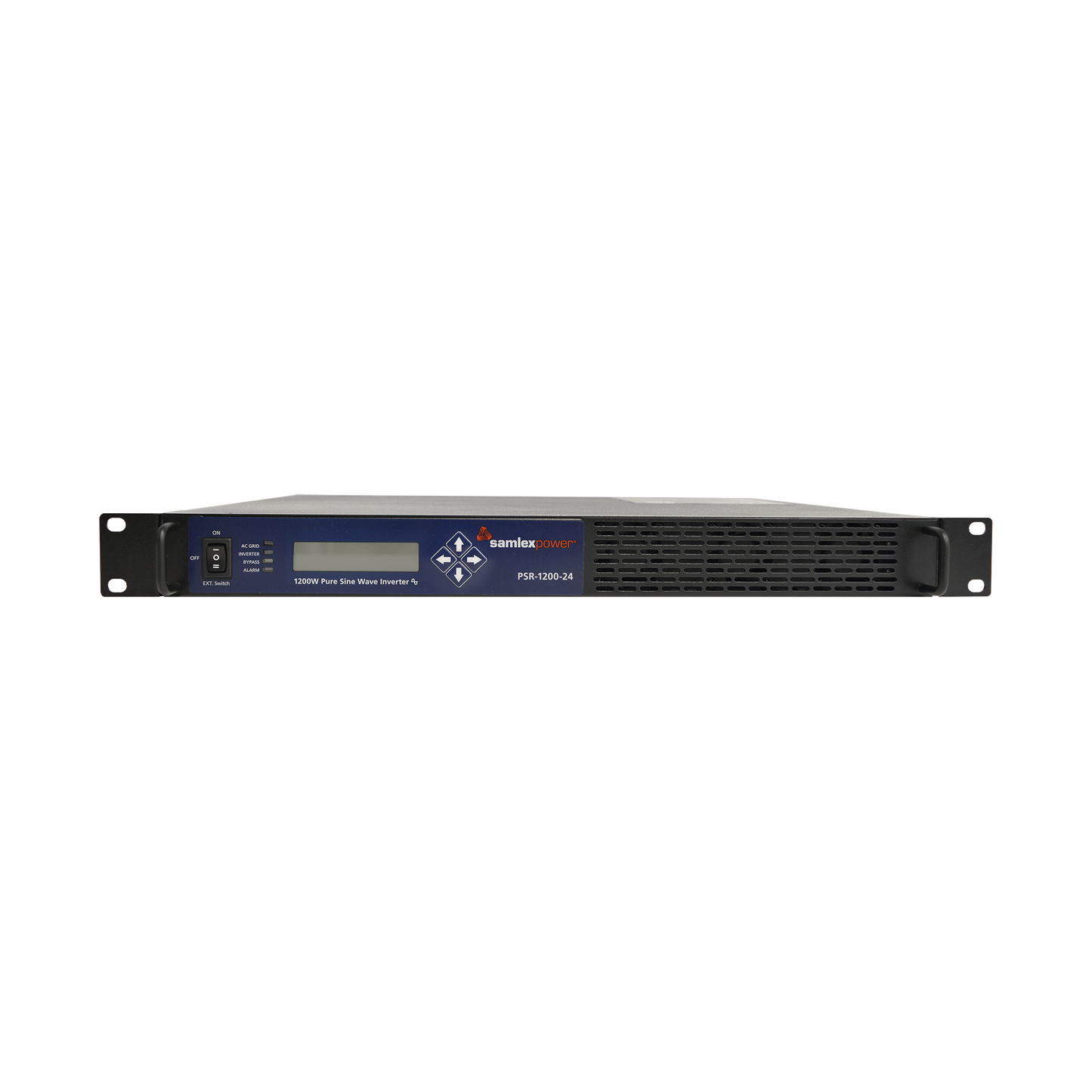 Inversor de corriente Onda Pura Montaje en rack 1U 1200W, 24 Vcc- 120 VCA, 50/60 Hz - SILYMX