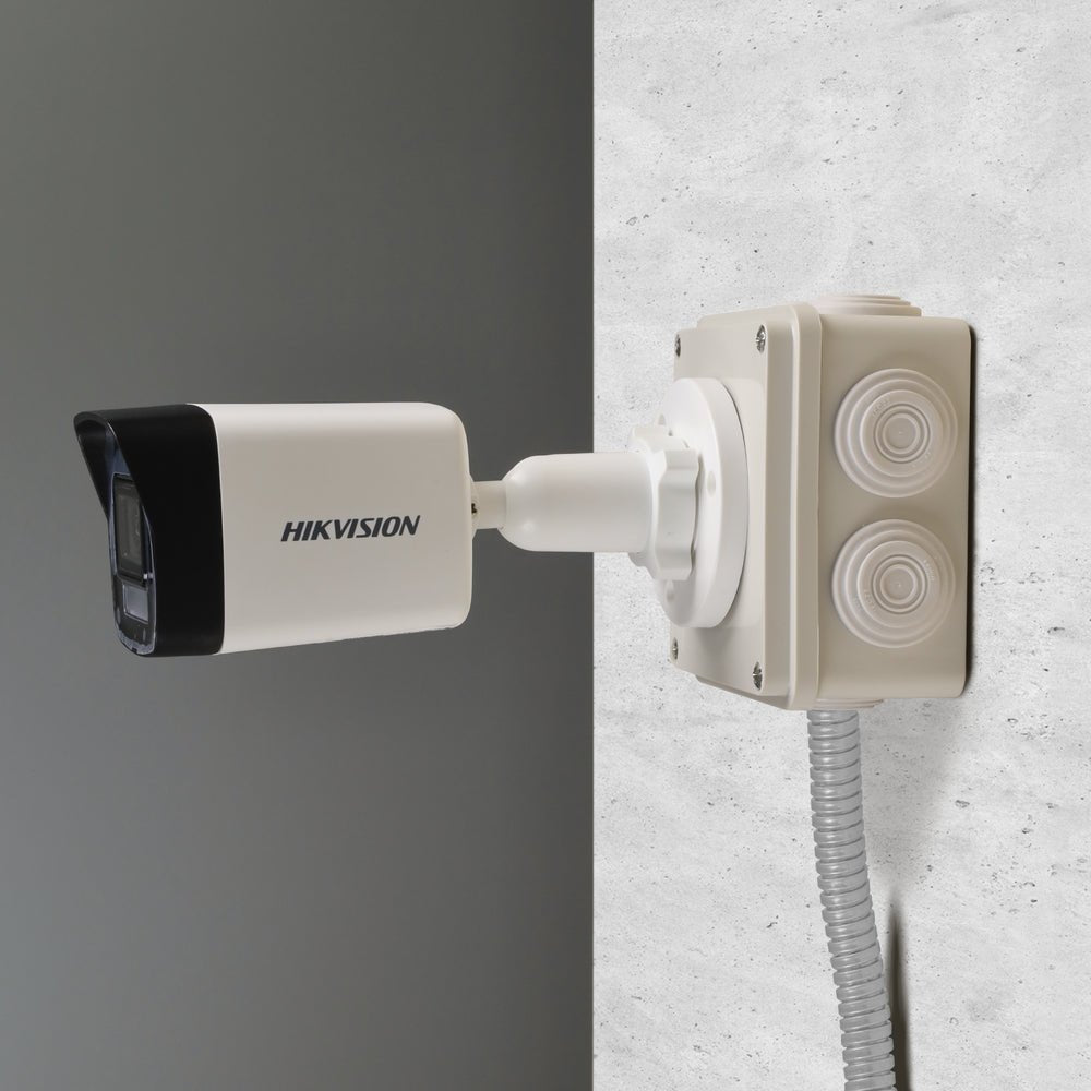 Caja Derivación-Conexión de Plástico (10 X 10 X 5.4 cm) con 6 Glándulas de Goma. - SILYMX