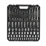 Juego de Herramientas con 144 piezas totales. Pulgadas + Milimétricas Presentación Maletín PST-144-MA - SILYMX