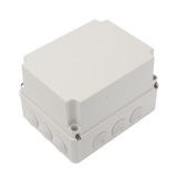 Caja Derivación-Conexión de Plástico (19 X 24 X 16.5 cm) con 12 Glándulas de Goma PRECISION - SILYMX