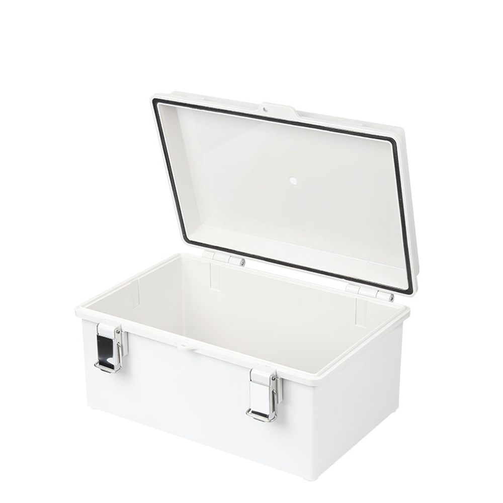 Gabinete de Plástico ABS Uso en Intemperie (190 x 290 x 140 mm) cierre por broche PST-1929-14E - SILYMX