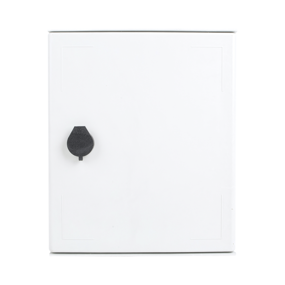 Gabinete de Poliéster IP65 Uso en Intemperie (250 x 300 x 14m) con Placa Trasera Interior (Incluye Chapa y Llave)0 m - SILYMX