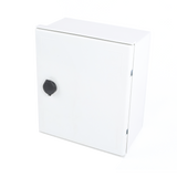 Gabinete de Poliéster IP65 Uso en Intemperie (250 x 300 x 14m) con Placa Trasera Interior (Incluye Chapa y Llave)0 m - SILYMX