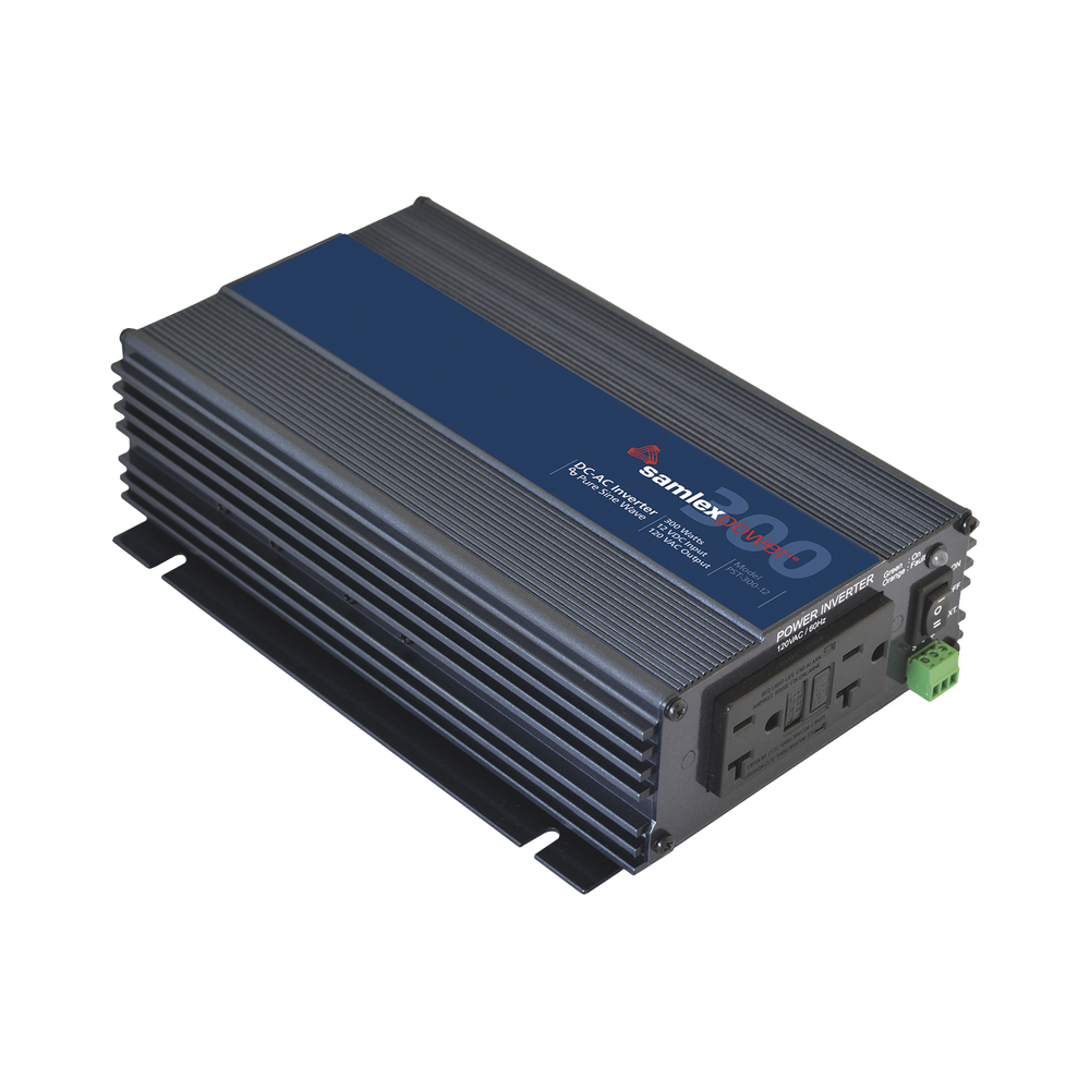 Inversor de corriente onda pura 300W entrada 12 Vcd salida 120 Vca 60 Hz - SILYMX
