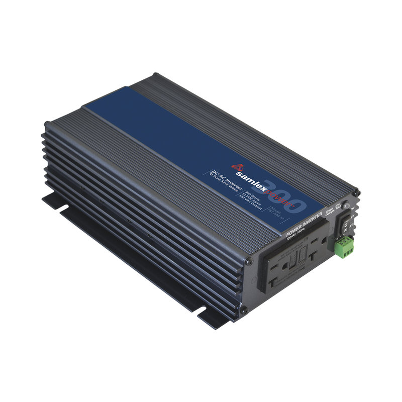 Inversor de corriente onda pura 300W entrada 12 Vcd salida 120 Vca 60 Hz - SILYMX