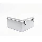 Gabinete de Plástico ABS Uso en Intemperie (300 x 300 x 180 mm) Cierre por Broche - SILYMX