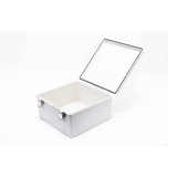 Gabinete de Plástico ABS Uso en Intemperie (300 x 300 x 180 mm) Cierre por Broche - SILYMX