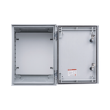 Gabinete de Poliéster IP65 Uso en Intemperie (300 x 400 x 200 mm) con Placa Trasera Interior (Incluye Chapa y Llave) - SILYMX