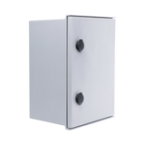 Gabinete de Poliéster IP65 Uso en Intemperie (300 x 400 x 200 mm) con Placa Trasera Interior (Incluye Chapa y Llave) - SILYMX