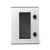 Gabinete de Poliéster IP65 Puerta TransparenteUso en Intemperie (300 x 400 x 200 mm) con Placa Trasera Interior (Incluye Chapa y Llave) - SILYMX