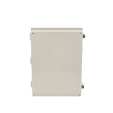 Gabinete Plástico ABS Puerta Transparente Uso Intemperie (350 x 460 x 160 mm) Cierre por Broches Inoxidables y Permite Cerrado con Candado Y Llave (Perno 5mm) - SILYMX