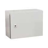 PRECISIONPST-4030-30AGabinete de Acero IP66 Uso en Intemperie (400 x 300 x 300 mm) con Placa Trasera Interior Metálica y Compuerta Inferior Atornillable (Incluye Chapa y Llave T). Ideal para Centros de Carga y Tableros de Control PRECISION PST - 4030 - 30A - SILYMX