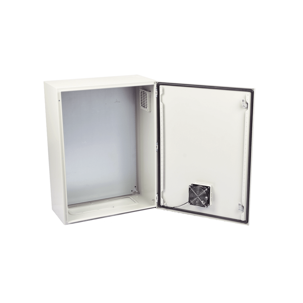 Gabinete Ventilado de Acero IP55 Uso en Exterior 40x60x25 cm - SILYMX