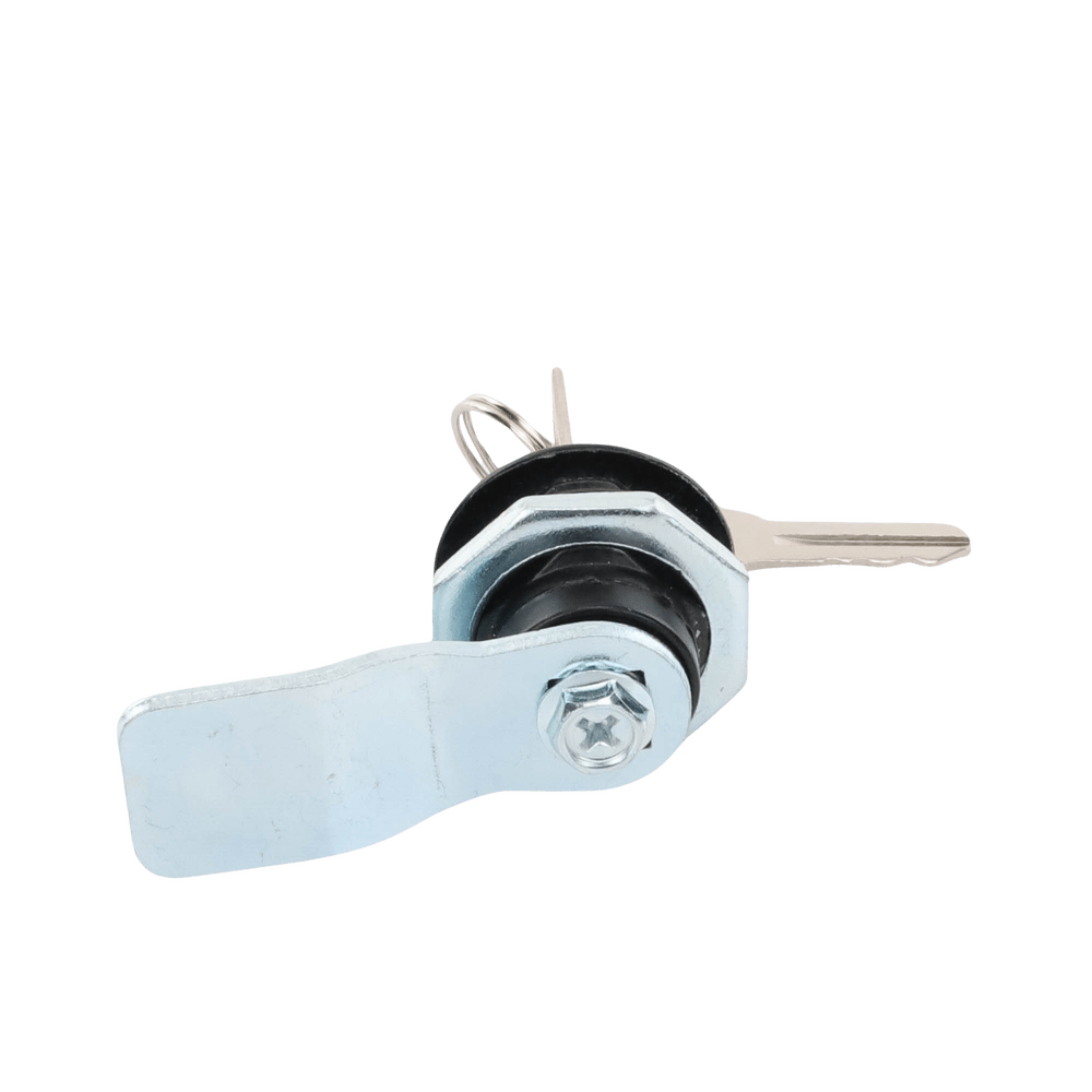 Cerradura con Paleta Metálica con 2 llaves para Gabinetes de Acero PRECISION PST407 - SILYMX