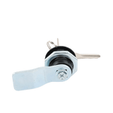 Cerradura con Paleta Metálica con 2 llaves para Gabinetes de Acero PRECISION PST407 - SILYMX