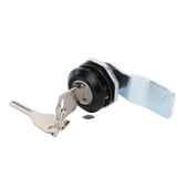 Cerradura con Paleta Metálica con 2 llaves para Gabinetes de Acero PRECISION PST407 - SILYMX