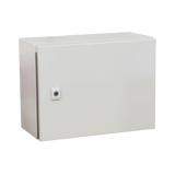PRECISIONPST-5030-30AGabinete de Acero IP66 Uso en Intemperie (500 x 300 x 300 mm) con Placa Trasera Interior Metálica y Compuerta Inferior Atornillable (Incluye Chapa y Llave T). Ideal para Centros de Carga y Tableros de Control PRECISION PST - 5030 - 30A - SILYMX