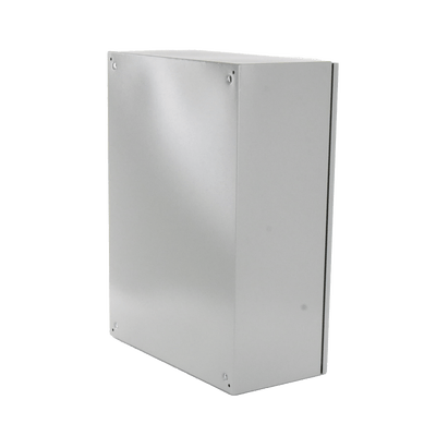 Gabinete Ventilado de Acero IP55 Uso en Exterior 600x800x300 mm con Placa Trasera Interior Metálica Ventilador PST-6080-30AV - SILYMX