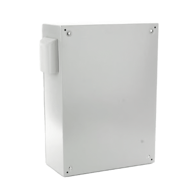 Gabinete Ventilado de Acero IP55 Uso en Exterior 600x800x300 mm con Placa Trasera Interior Metálica Ventilador PST-6080-30AV - SILYMX